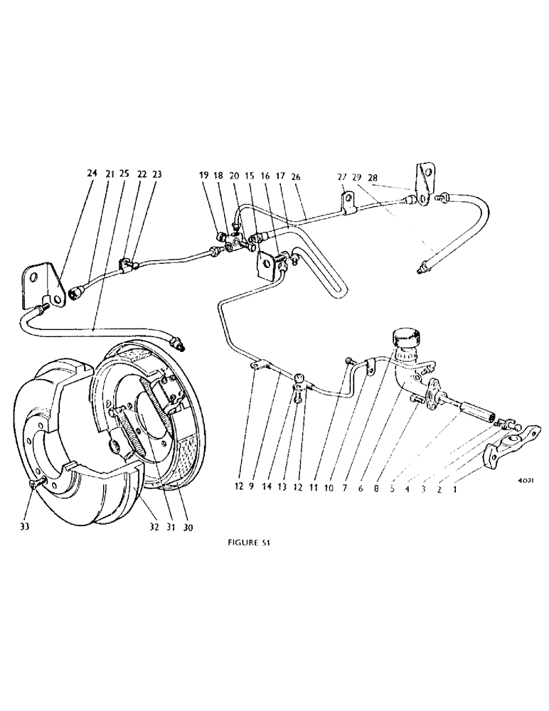 Схема запчастей Case IH 780 - (086) - FRONT-WHEEL BRAKES, HIGHWAY TRACTORS (5.1) - BRAKES