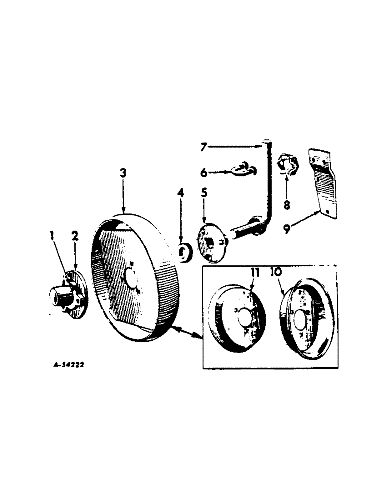 Схема запчастей Case IH 296 - (T-6[A]) - GAUGE WHEELS 