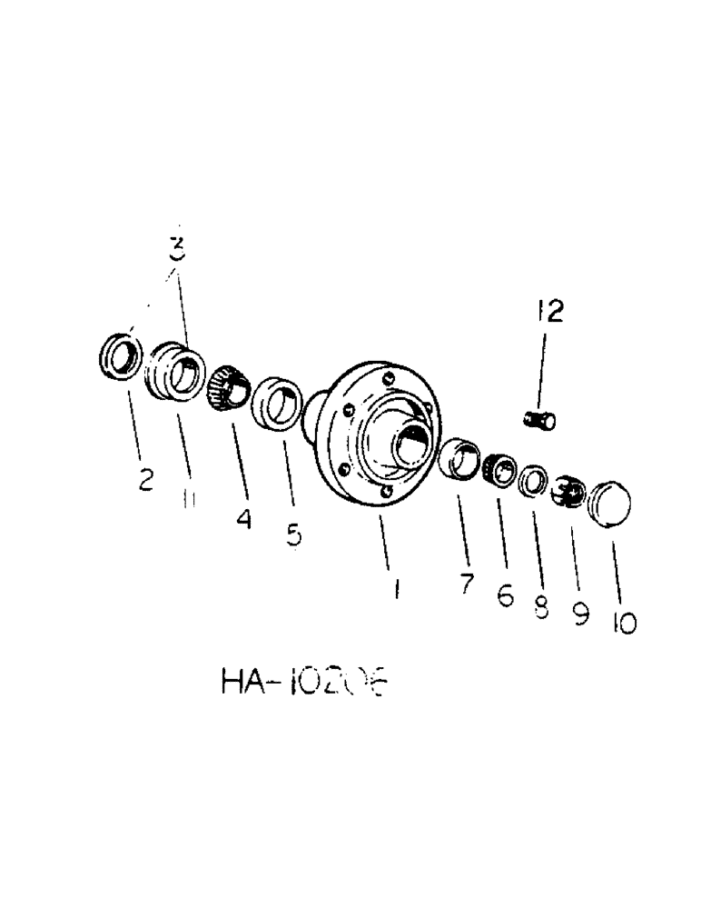 Схема запчастей Case IH 55 - (B-07[A]) - HUB AND CONNECTIONS, 7 FOOT AND 11 FOOT TWO RANK, 7 FOOT AND 13 FOOT THREE RANK MODEL 