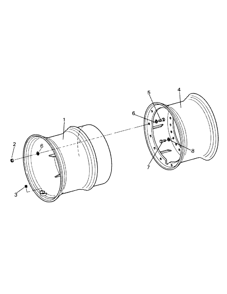 Схема запчастей Case IH ST450 - (10-04) - WHEELS Options & Miscellaneous