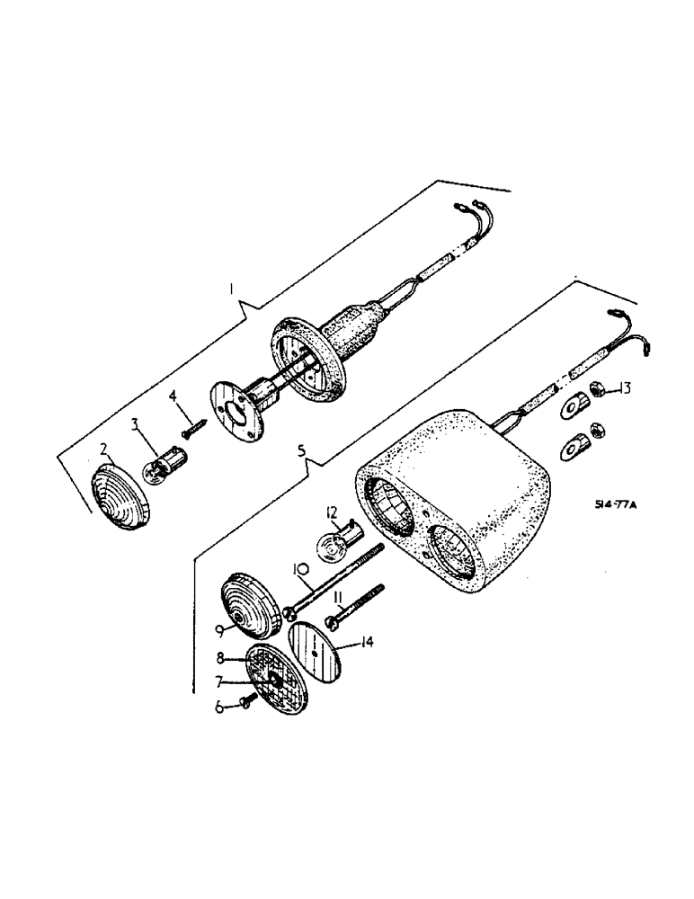 Схема запчастей Case IH 574 - (08-32) - FENDER WIRING AND LIGHTS, TRACTORS W/FLAT TOP FENDERS, 574 S/N 101685 AND UP, 2500 S/N 100017 AND UP (06) - ELECTRICAL
