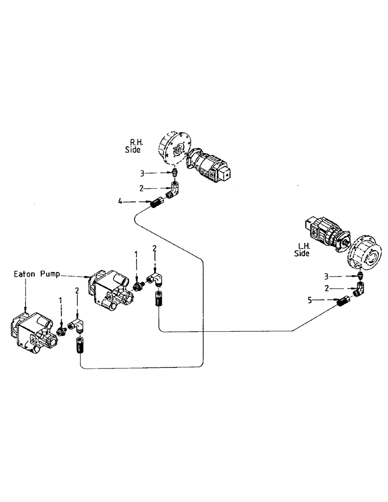 Схема запчастей Case IH 7700 - (B05-95) - HYDRAULICS, CIRCUIT, FAIL SAFE BRAKES 7700 Hydraulic Components & Circuits
