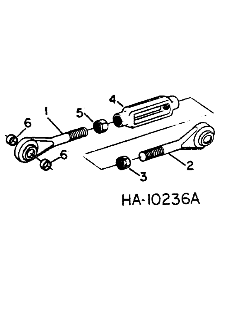 Схема запчастей Case IH DUAL - (C-43) - DUAL AUGER, HEADER CENTER LINK 
