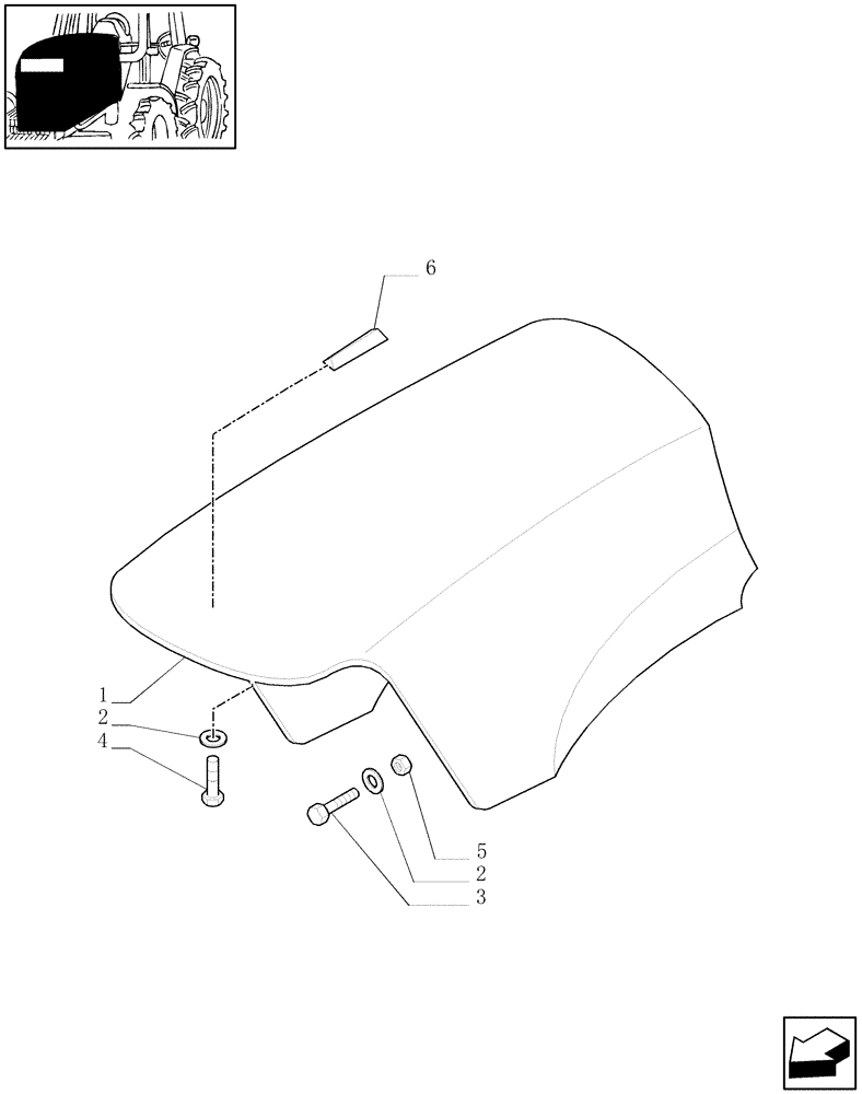 Схема запчастей Case IH MAXXUM 100 - (1.83.0[01]) - HOOD - HOOD - C6556 (08) - SHEET METAL