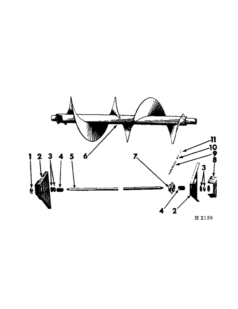 Схема запчастей Case IH 150 - (E-19[A]) - WIDESPREAD - SPIRAL TYPE (SPECIAL) 