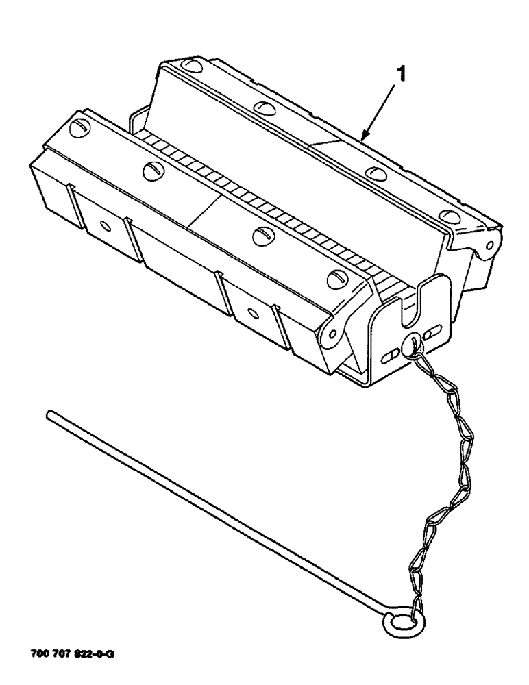 Схема запчастей Case IH 8460 - (9-08) - LACER AND SPLICER TOOL KIT, 700707822 CLIPPER LACER AND SPLICER TOOL KIT COMPLETE Decals & Attachments