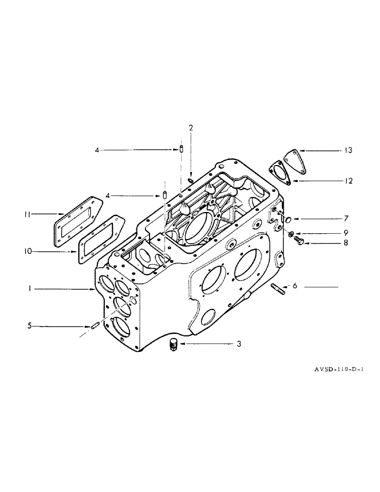 Схема запчастей Case IH FU-267D - (098) - REAR FRAME (06) - POWER TRAIN