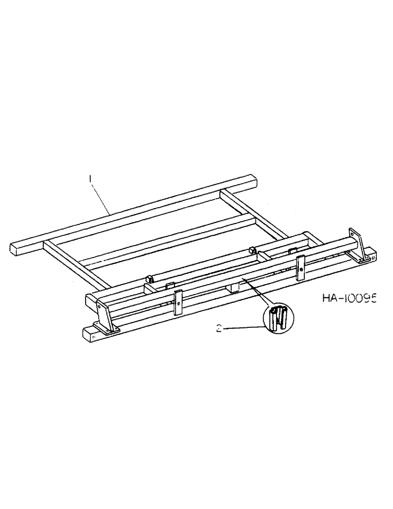 Схема запчастей Case IH 55 - (J-02) - MAIN FRAME 