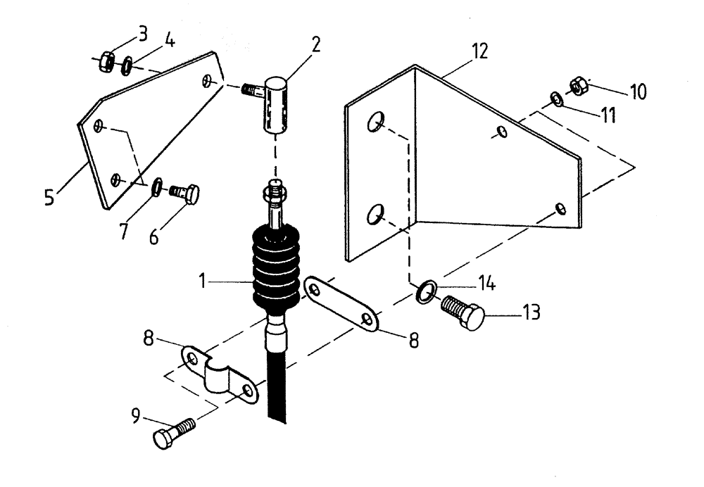 Схема запчастей Case IH 7700 - (C03-50) - THROTTLE (6CT) Engine & Engine Attachments
