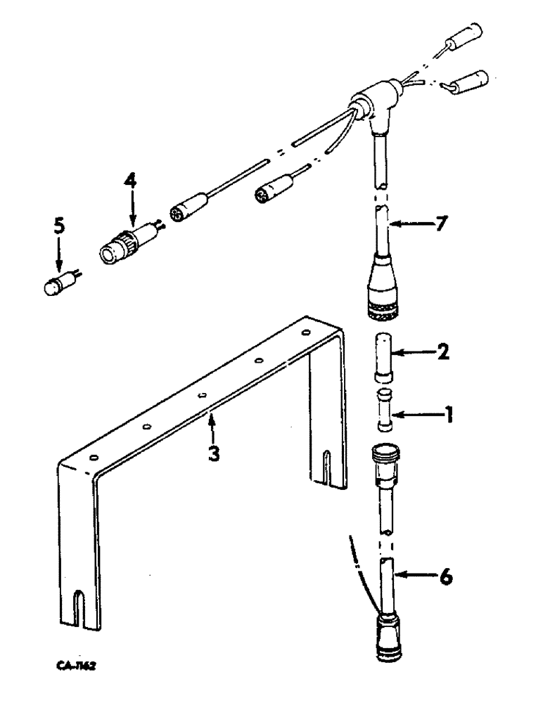 Схема запчастей Case IH 488 - (YA-12) - SEED MONITOR, FOR 4-ROW, 6-ROW AND 8-ROW PLANTERS 