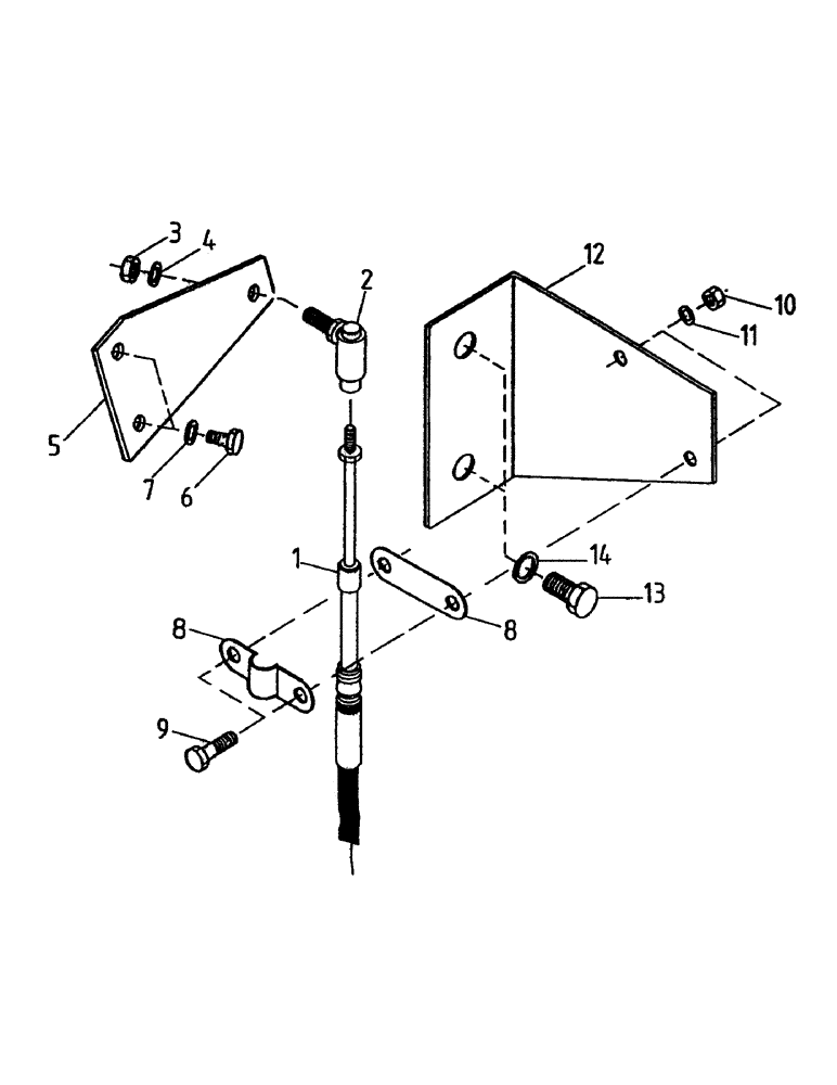Схема запчастей Case IH 7000 - (C04-03) - THROTTLE, 6CT Engine & Engine Attachments