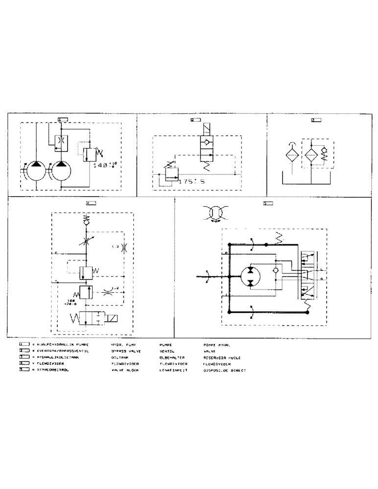 Схема запчастей Case IH 1030 - (3-1A[01]) - KEY TO SYMBOLS (90) - PLATFORM, CAB, BODYWORK AND DECALS
