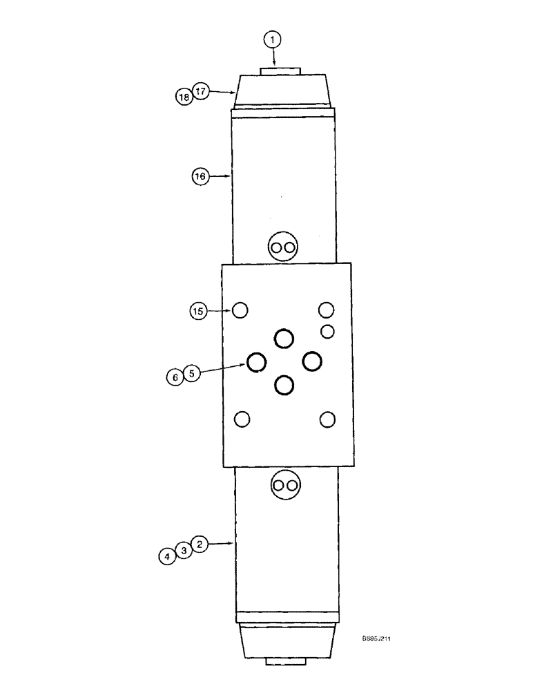 Схема запчастей Case IH 2188 - (8-33A) - CONTROL VALVE, 4-WAY, 3 POSITION (07) - HYDRAULICS