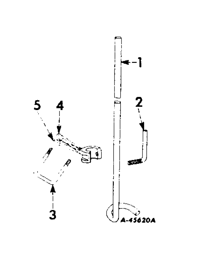 Схема запчастей Case IH 68 - (J-21[B]) - SUPPORT STAND 