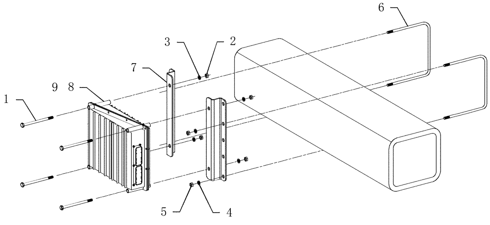 Схема запчастей Case IH 30 - (55.100.05) - FLOW REMOTE MODULE AND MOUNTING (55) - ELECTRICAL SYSTEMS