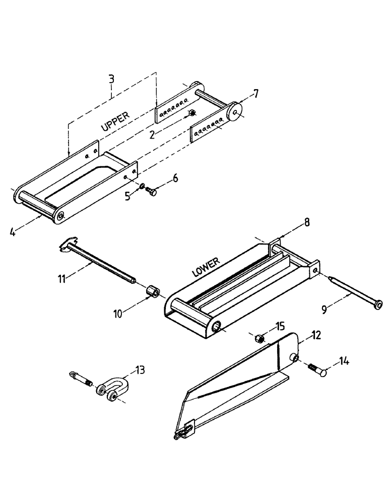 Схема запчастей Case IH 7000 - (A02-03) - MAINFRAME, CROPDIVIDER LIFT ARMS & FLOATING SIDEWALLS Mainframe & Functioning Components