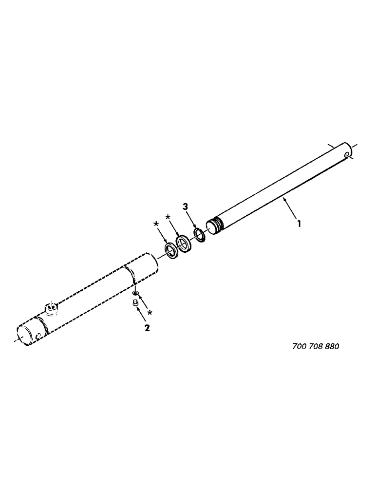 Схема запчастей Case IH 8830 - (18) - CYLINDER, HYDRAULIC, REEL, SLAVE (35) - HYDRAULIC SYSTEMS