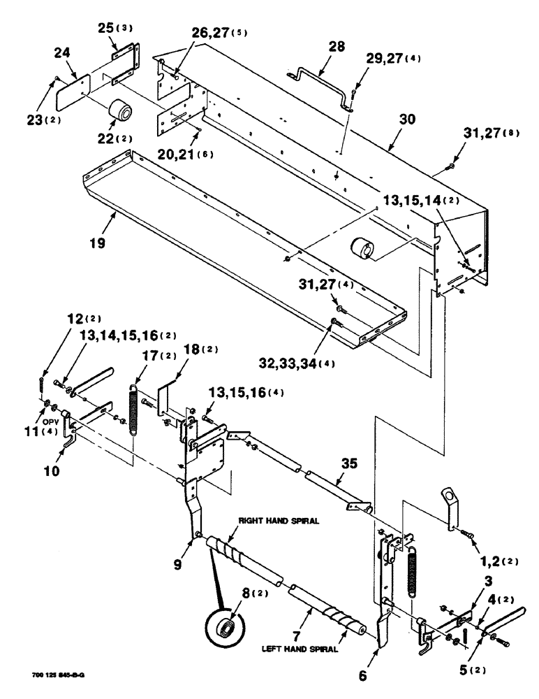 Схема запчастей Case IH 8460 - (9-62) - MESH WRAP KIT, BOX ASSEMBLY, SERIAL NUMBER CFH0073138 THROUGH CFH0073271 Decals & Attachments