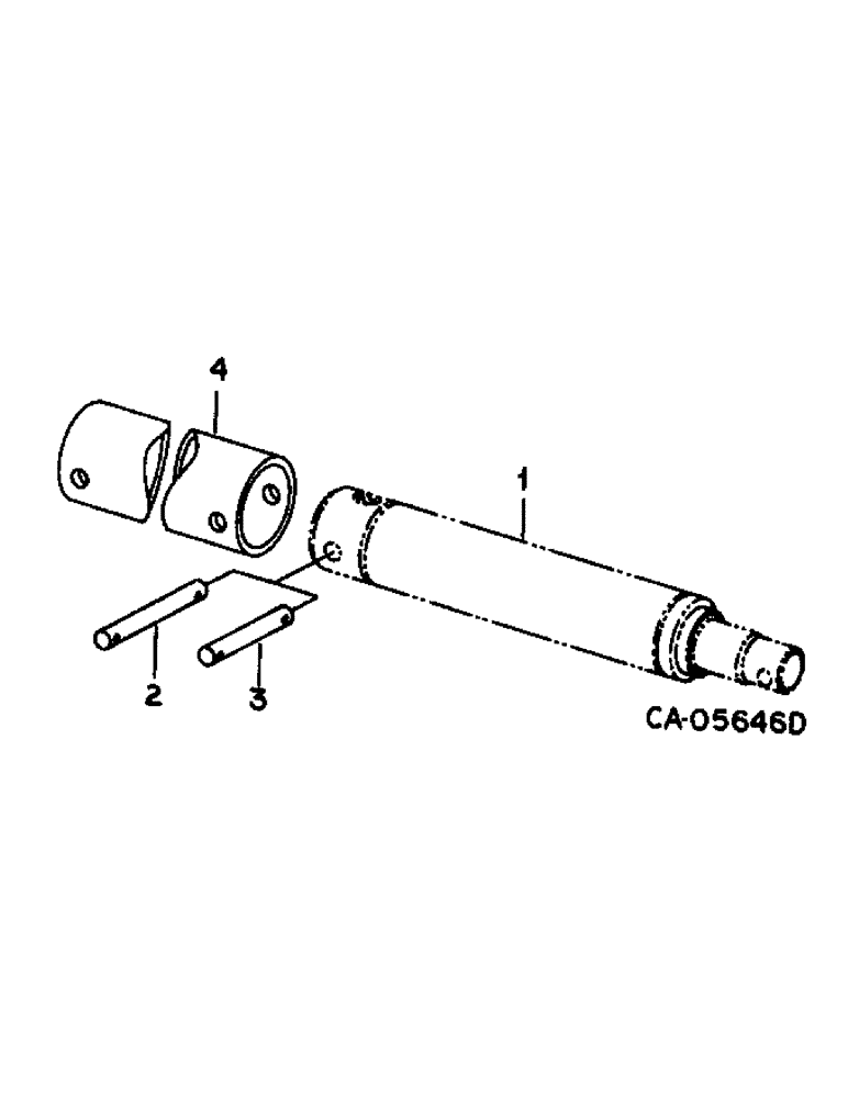 Схема запчастей Case IH 1470 - (10-50) - HYDRAULICS, HEADER LIFT CYLINDER (07) - HYDRAULICS