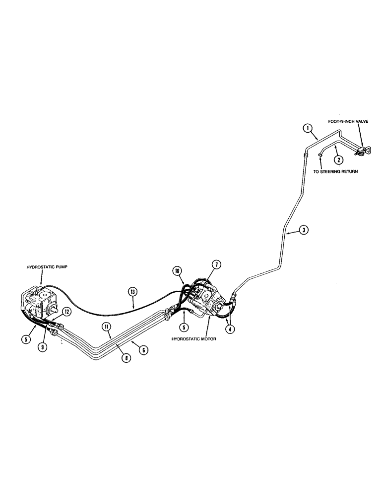 Схема запчастей Case IH 1680 - (1-020) - PICTORIAL INDEX, TWO SPEED PROPULSION SYSTEM (00) - PICTORIAL INDEX