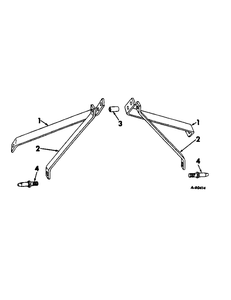 Схема запчастей Case IH 60F - (K-07) - THREE-POINT HITCH COMPLETING PACKAGE, NOTE 