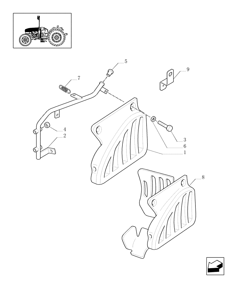 Схема запчастей Case IH JX1075C - (1.83.0[05]) - HOODS (08) - SHEET METAL
