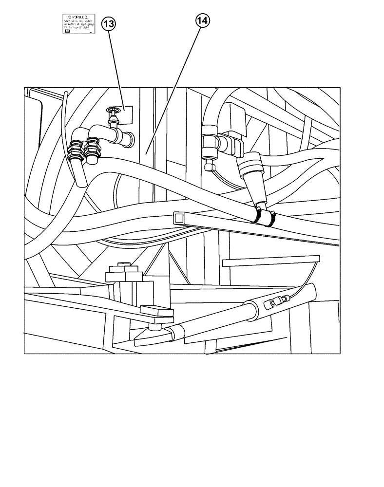 Схема запчастей Case IH SPX2130 - (10-002[04]) - EXTERIOR DECALS (13) - DECALS