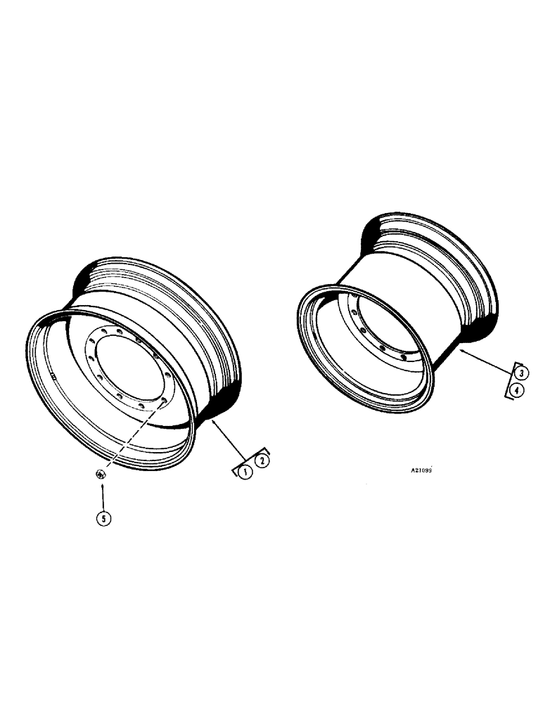 Схема запчастей Case IH 1470 - (114) - SINGLE DRIVE WHEELS (06) - POWER TRAIN