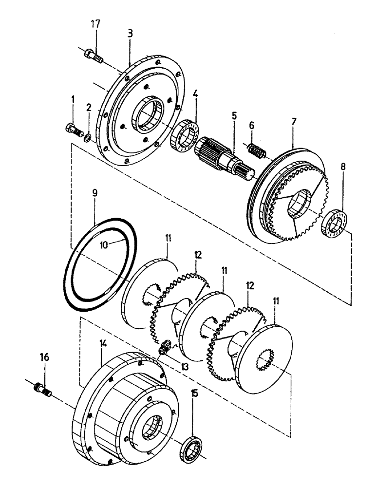 Схема запчастей Case IH 7000 - (A04-20) - FAIL SAFE BRAKE, 7700 Mainframe & Functioning Components