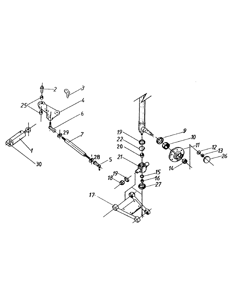 Схема запчастей Case IH 7000 - (A03-02) - MAINFRAME, FRONT SUSPENSION, 7000 Mainframe & Functioning Components