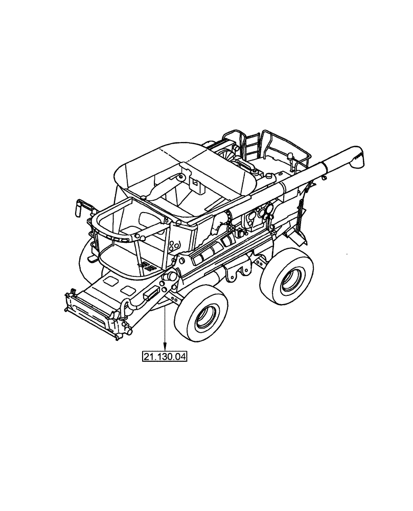 Схема запчастей Case IH 2577 - (00.000.21) - PICTORIAL INDEX - TRANSMISSION (00) - GENERAL & PICTORIAL INDEX