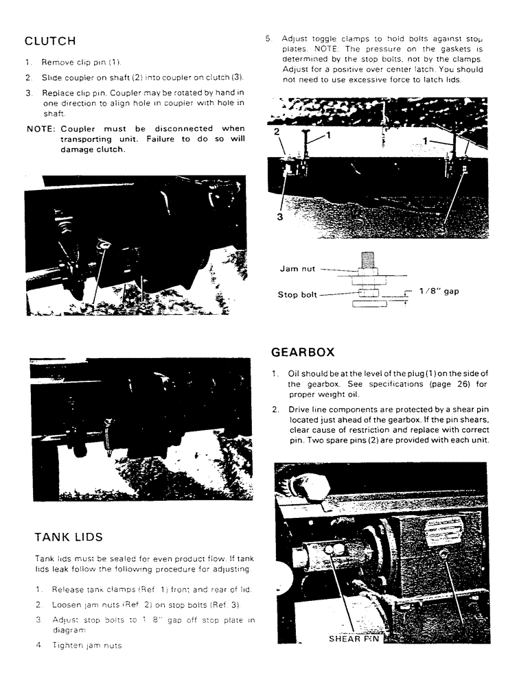 Схема запчастей Case IH AS1502 - (06) - FIELD PREPARATIONS (CONT.) (05) - SERVICE & MAINTENANCE