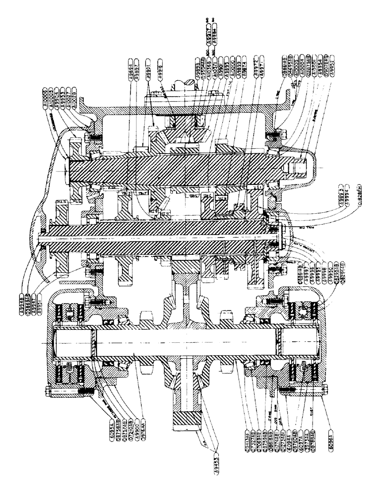 Схема запчастей Case IH 900 - (081) - TRANSMISSION AND FINAL DRIVE ASSEMBLY (06) - POWER TRAIN
