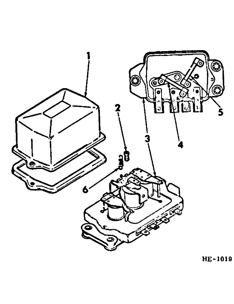 Схема запчастей Case IH 275 - (G-18) - ELECTRICAL SYSTEM, VOLTAGE REGULATOR (06) - ELECTRICAL SYSTEMS