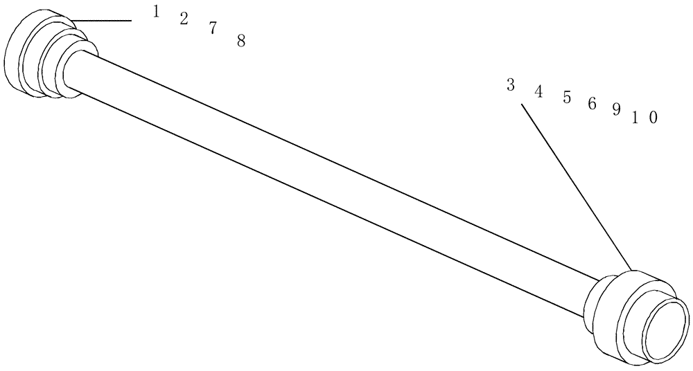 Схема запчастей Case IH SRX100 - (L.20.A[08]) - ELECTRICAL - CABLE, TRACTOR EXTENSION 13538 L - Field Processing