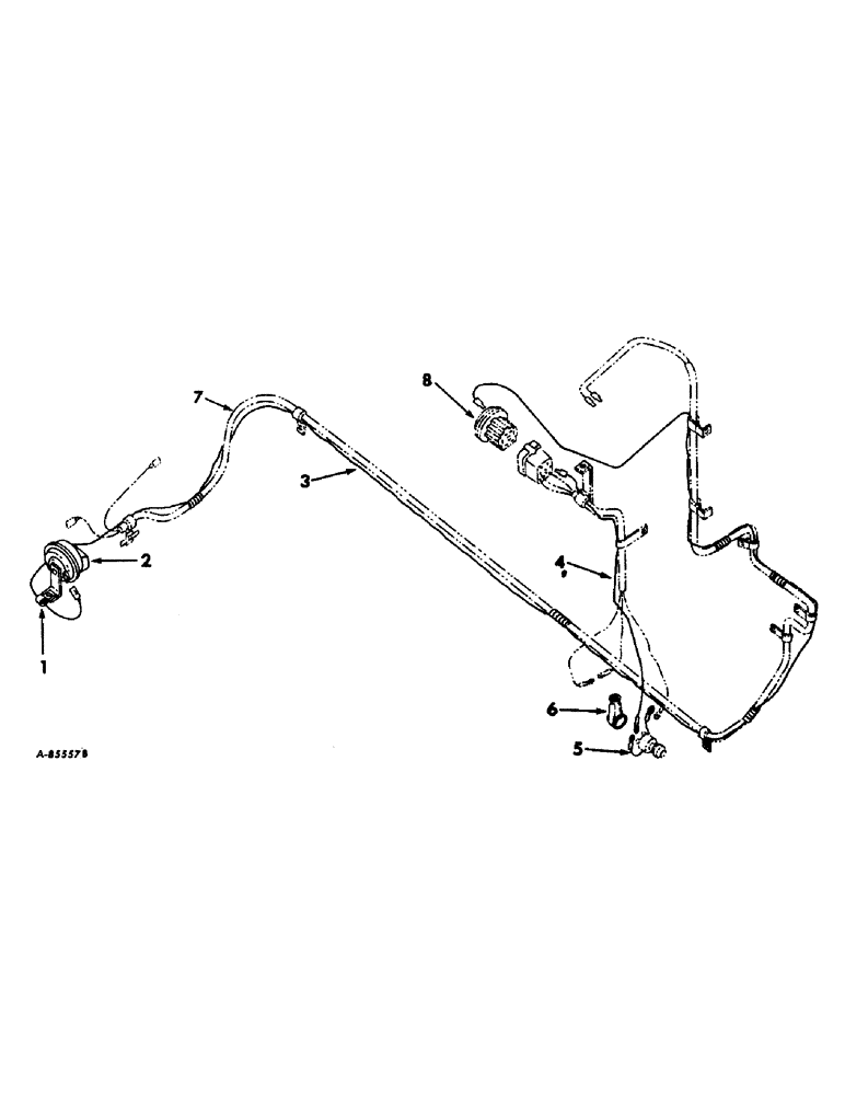 Схема запчастей Case IH 4156 - (G-12) - ELECTRICAL SYSTEM, ELECTRIC HORN (06) - ELECTRICAL SYSTEMS