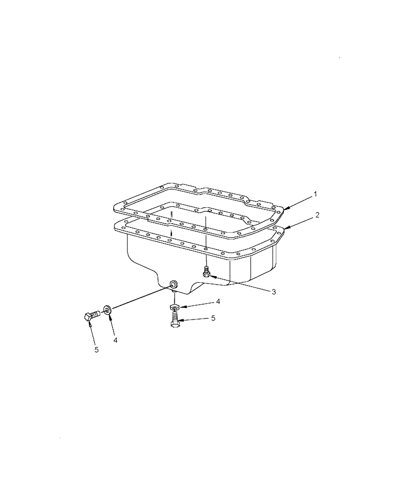 Схема запчастей Case IH WDX1101 - (080) - ENGINE, OIL PAN (10) - ENGINE
