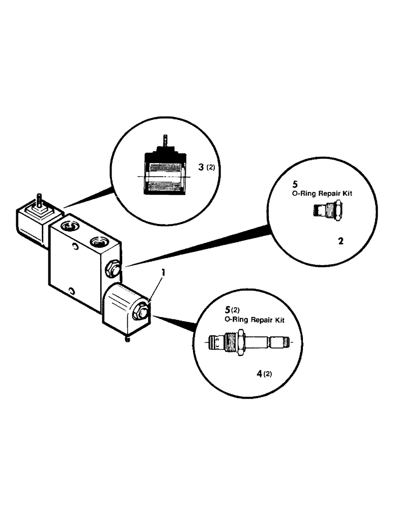 Схема запчастей Case IH 8830 - (17) - VALVE, CONTROL, REEL LIFT (35) - HYDRAULIC SYSTEMS