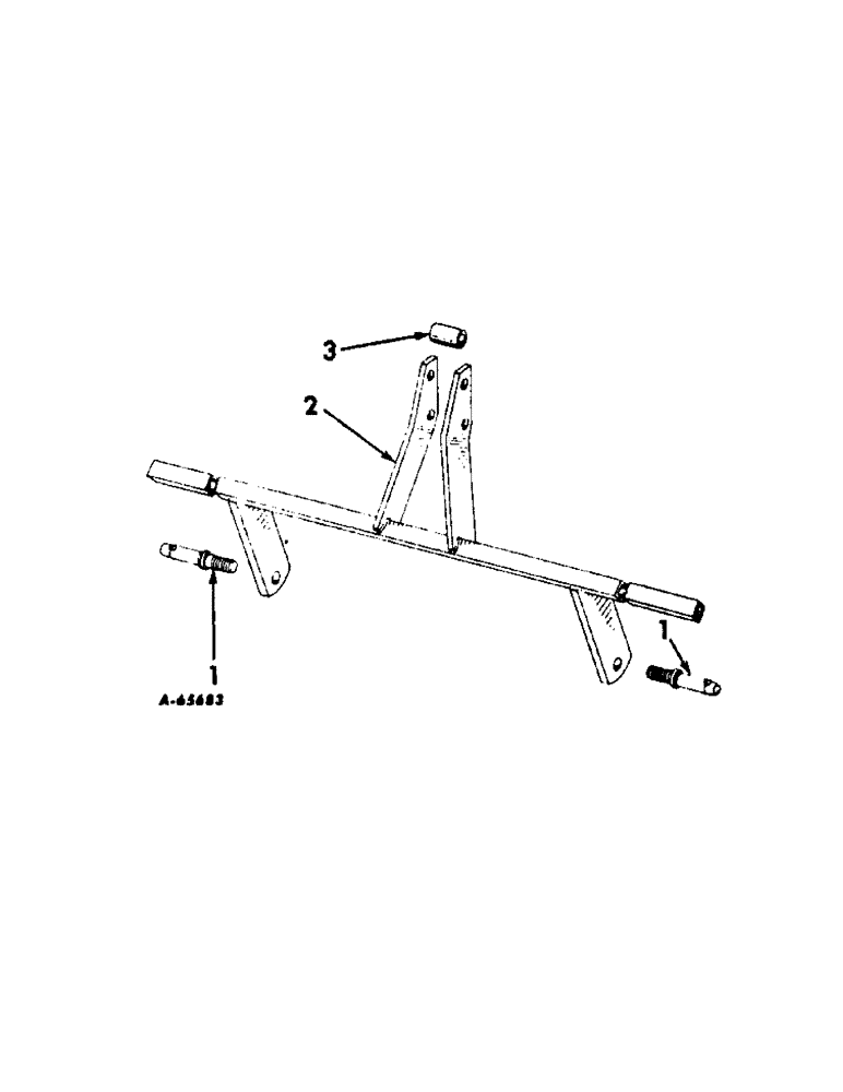 Схема запчастей Case IH 263 - (Q-02) - MAIN FRAME AND MAIN TOOL BAR 