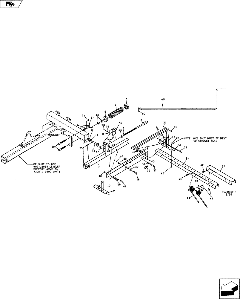 Схема запчастей Case IH 527B - (75.200.05) - COIL TINE HARROW 