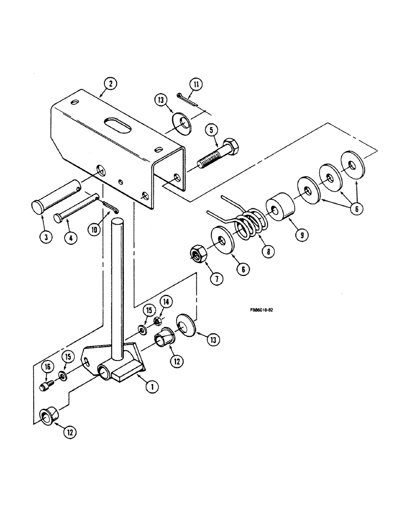 Схема запчастей Case IH 9150 - (6-036) - TRANSMISSION SHIFT CONTROLS, PULSER CONTROL, PRIOR TO P.I.N. JCB0002116 (06) - POWER TRAIN