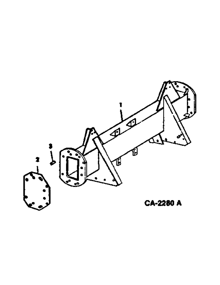 Схема запчастей Case IH 915 - (07-01) - DRIVE TRAIN, MAIN AXLE Drive Train