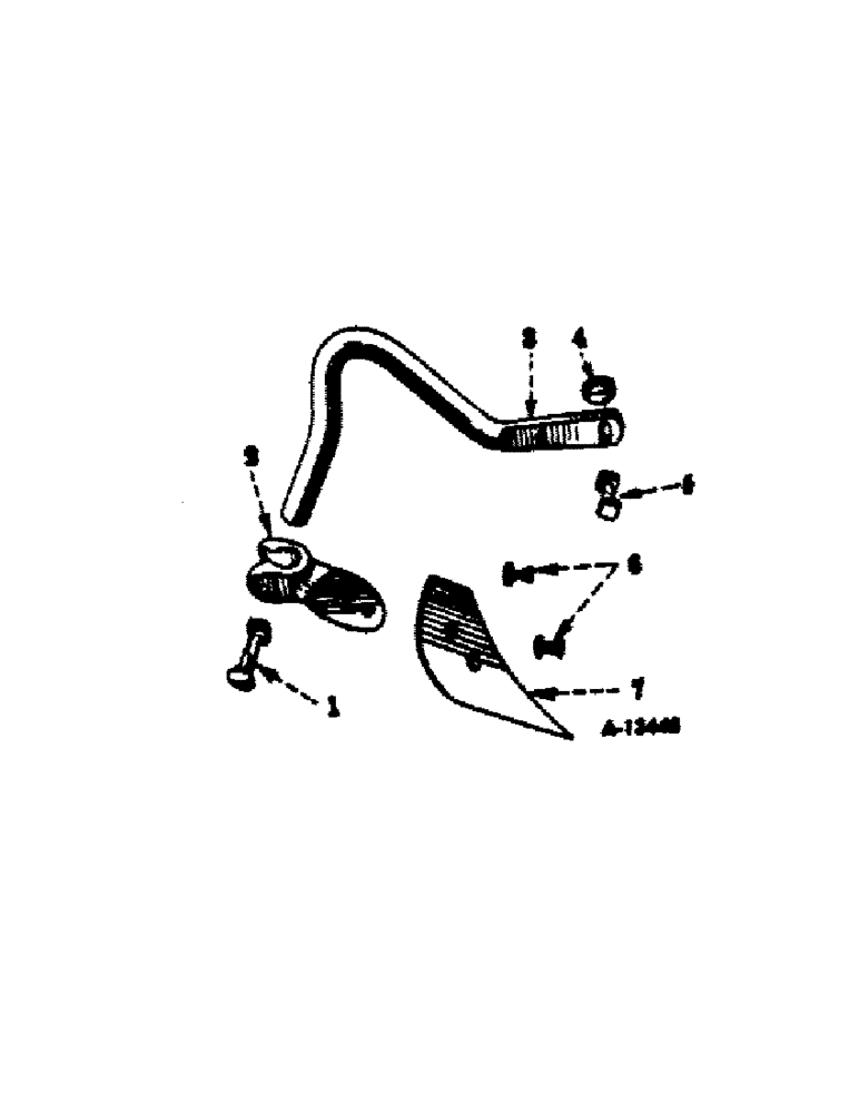 Схема запчастей Case IH L-F194 - (J-3[A]) - COMBINATION JOINTER, FOR PLOW BUILT 1955 AND SINCE 