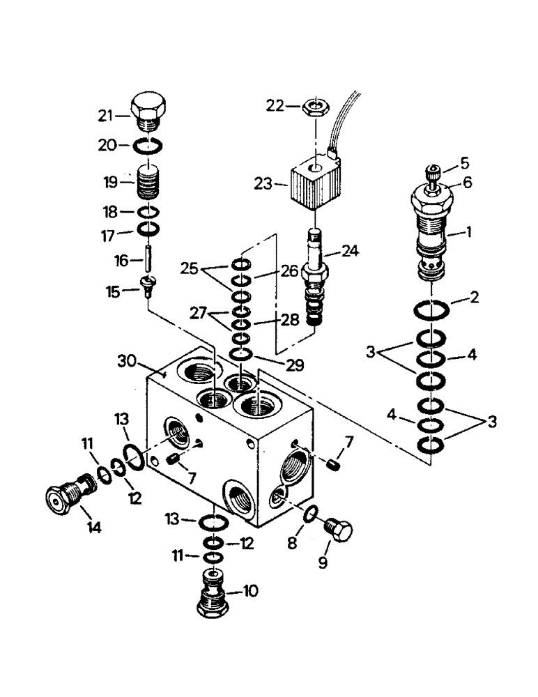 Схема запчастей Case IH PT270 - (11-53B) - SOLENOID VALVE ASSEMBLY Options & Miscellaneous
