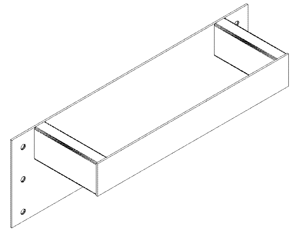 Схема запчастей Case IH TITAN 3520 - (10-001) - FRAME EXTENSION - 12" Options