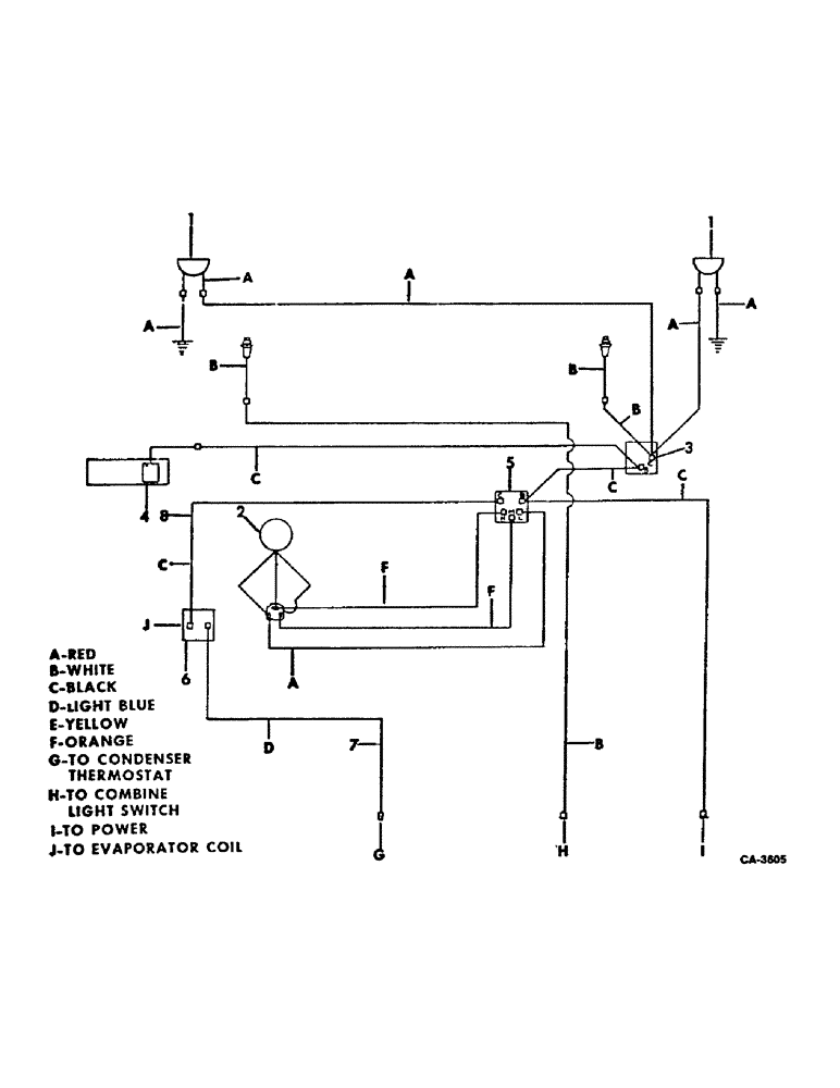 Схема запчастей Case IH 915 - (13-10) - SUPERSTRUCTURE, OPERATORS CAB WIRING (05) - SUPERSTRUCTURE