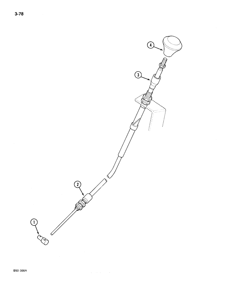 Схема запчастей Case IH 385 - (3-078) - FUEL SHUT OFF CONTROLS (03) - FUEL SYSTEM