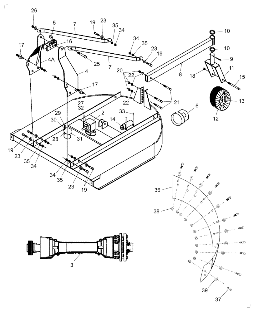 Схема запчастей Case IH RC840 - (001.01) - MAIN ASSEMBLY 