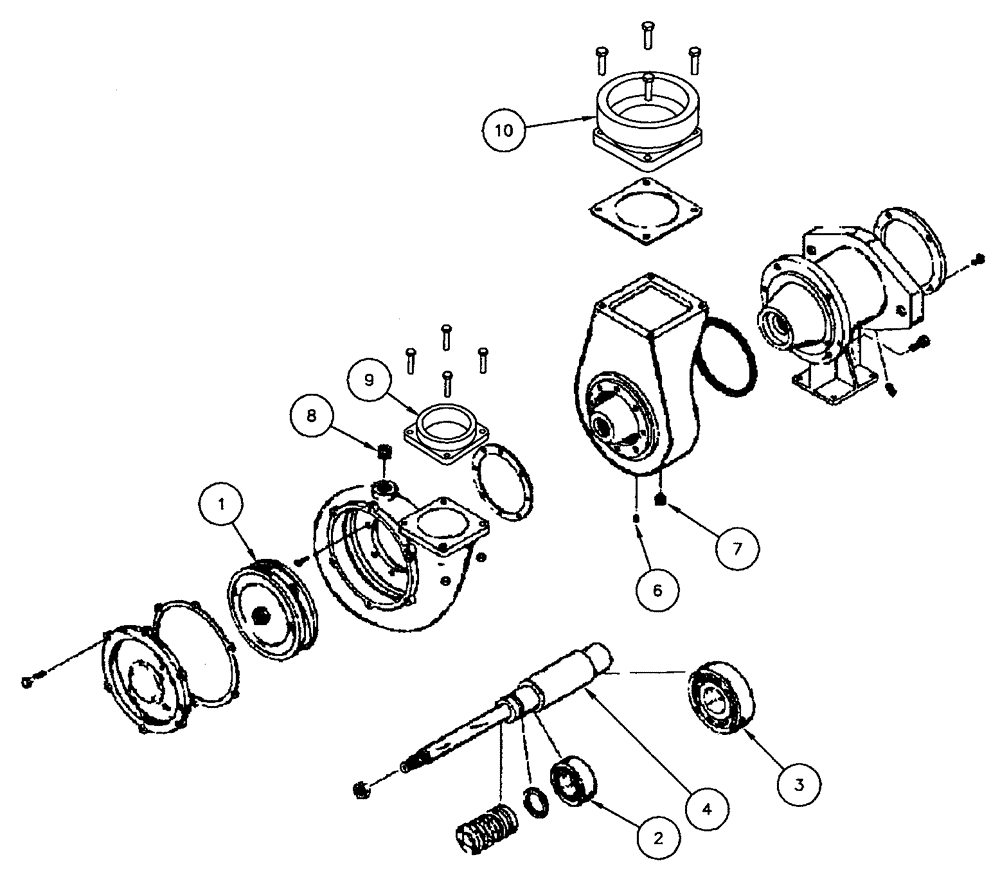 Схема запчастей Case IH FLX610 - (05-037) - PRODUCT PUMP, LIQUID Liquid Plumbing