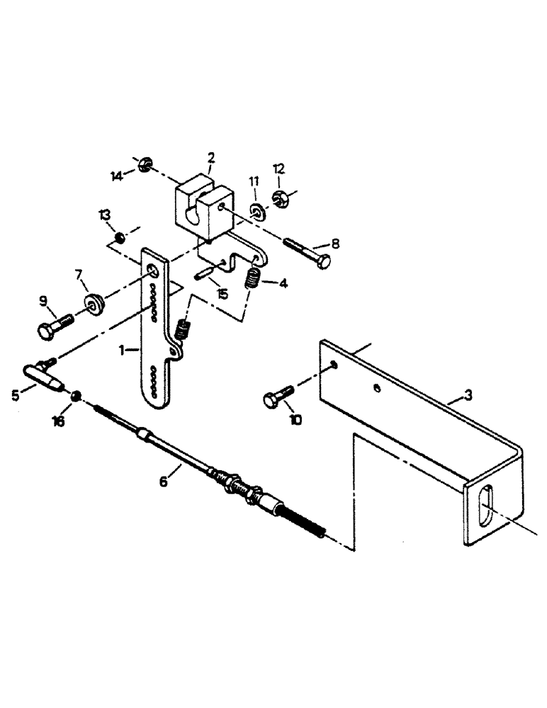 Схема запчастей Case IH 9170 - (04-08) - ENGINE THROTTLE CONTROLS, CAT 3406 ENGINE (04) - Drive Train